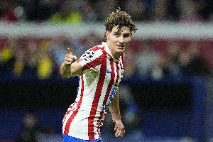 阿根廷媒体：马竞不久前拒绝了阿森纳对小蜘蛛靠近1.43亿欧的报价_24直播网