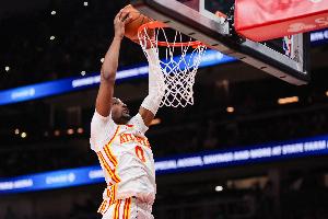 场均21.3分7.7板！老鹰迎战篮网 库明加缺席3场角逐后迎来复出_24直播网