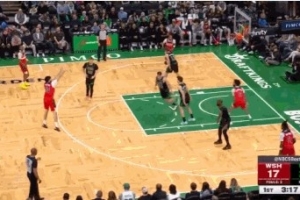 来者何人？？？？？？武克切维奇替补1分钟3记三分球个人9-0追平绿军_24直播网