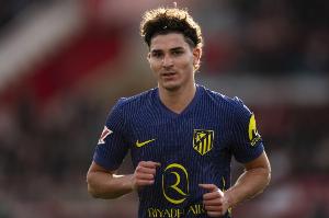 马竞球员身价涨跌情形：5人涨7人跌，，，，小蜘蛛-1000万欧并列最多_24直播网