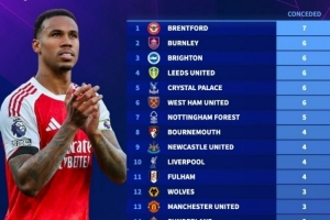 本赛季英超被判点球次数榜：阿森纳0次，，，布伦特福德7次最多_24直播网