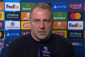 弗里克：我们下半场做得很好掌控了角逐，，，，，，拉菲尼亚总在推动球队_24直播网