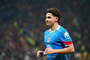 阿尔瓦雷斯：本希望取胜但晋级最主要，，，，，会为对阵巴萨做好准备_24直播网