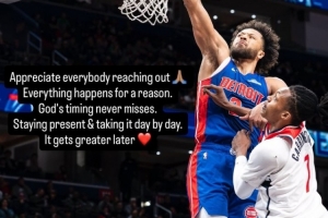 坎宁安致谢：凡事皆有其因由 天主的安排总是恰到利益 归来会更强_24直播网