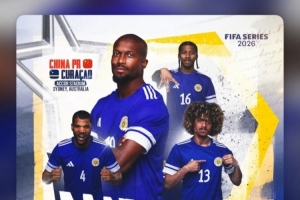 曾想入籍国足踢天下杯！华裔球员陈达毅社媒转发库拉索vs国足海报_24直播网