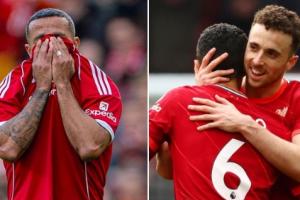 两人同期加盟利物浦！传奇赛第20分钟吊祭若塔时，，，，，蒂亚戈热泪盈眶_24直播网