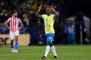 六台：维尼修斯感受稍微不适但无大碍，，有望出战克罗地亚_24直播网