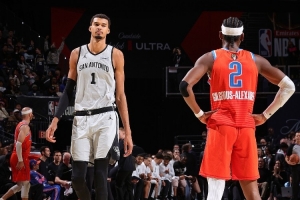 月最佳提名：文班亚马、亚历山大、约基奇、杜兰特、哈登等人在列_24直播网