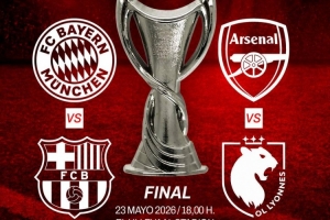 女足欧冠半决赛对阵：拜仁女足vs巴萨女足，，，阿森纳女足vs里昂女足_24直播网