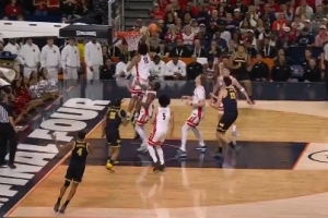 不愧是热门秀！亚利桑那大学科阿·皮特协防腾飞 送热辣暖锅_24直播网