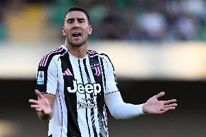 尤文官方：弗拉霍维奇比目鱼肌轻度损伤，，阿季奇右脚踝伤仍在治疗_24直播网