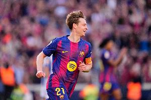 世体：德容无法出战与马竞的首回合，，，弗里克妄想让他周末复出_24直播网