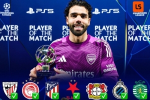 30岁冲首冠！拉亚欧冠10战7零封+英超31战15零封 3540万进厂已3年_24直播网