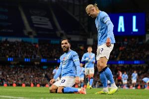 本赛季英超运动战助攻榜：谢尔基8次，，，哈兰德、B费各7次_24直播网