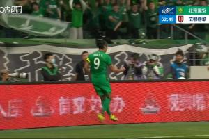 赛季第4球！张玉宁替补立功头球破门，，曹永竞助攻，，国安1-0蓉城_24直播网