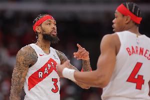 阿特金森：猛龙配得上现在的位置 季后赛他们不会放慢节奏_24直播网