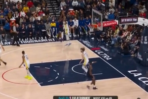 内外着花！马瑟林三分幸运颠进 邓恩还击强攻到手助快船扩大领先_24直播网