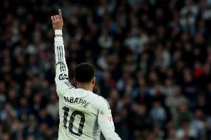 姆巴佩解锁个人欧冠70球，，，，，也成为欧冠首位单赛季客场进球上双球员_24直播网