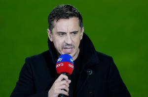 内维尔谈英超争冠：曼城优势重大，，，，，，阿森纳对阵纽卡气氛会很主要_24直播网