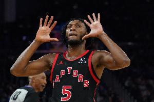 系列赛G2猛龙客战骑士 奎克利因右腿筋拉伤缺席角逐_24直播网